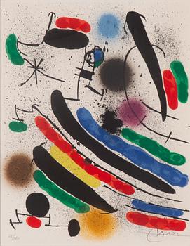 Joan Miró, 'Miró Lithographe I (plate 2)'.