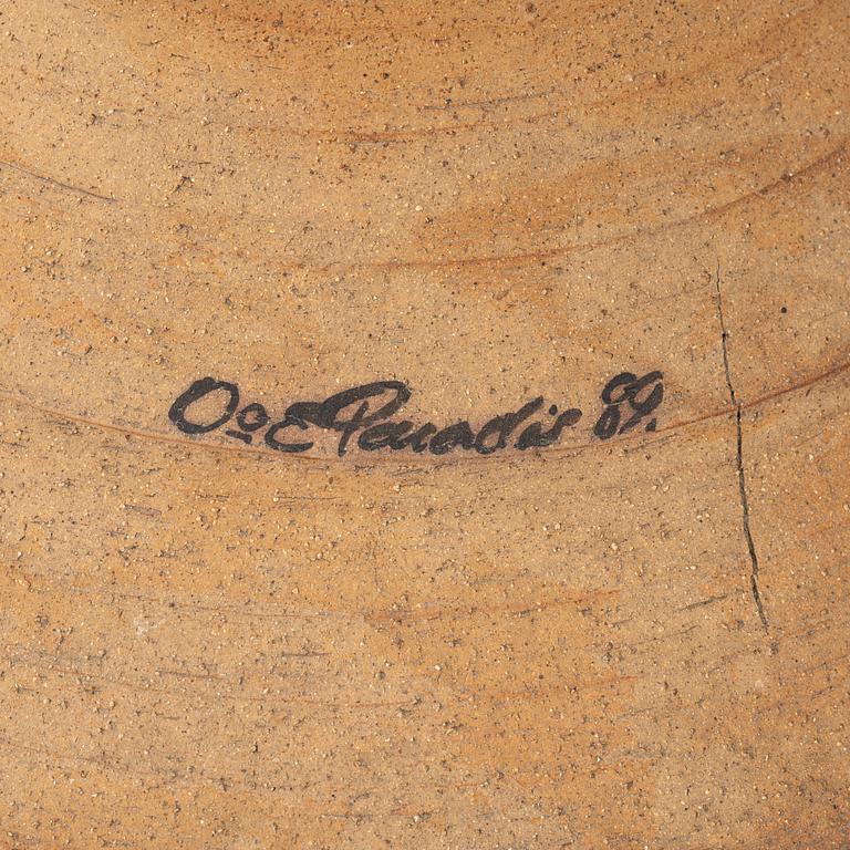 Eva & Olof Paradis, floor candelabra, Paradisverkstaden, Öland, 1989.