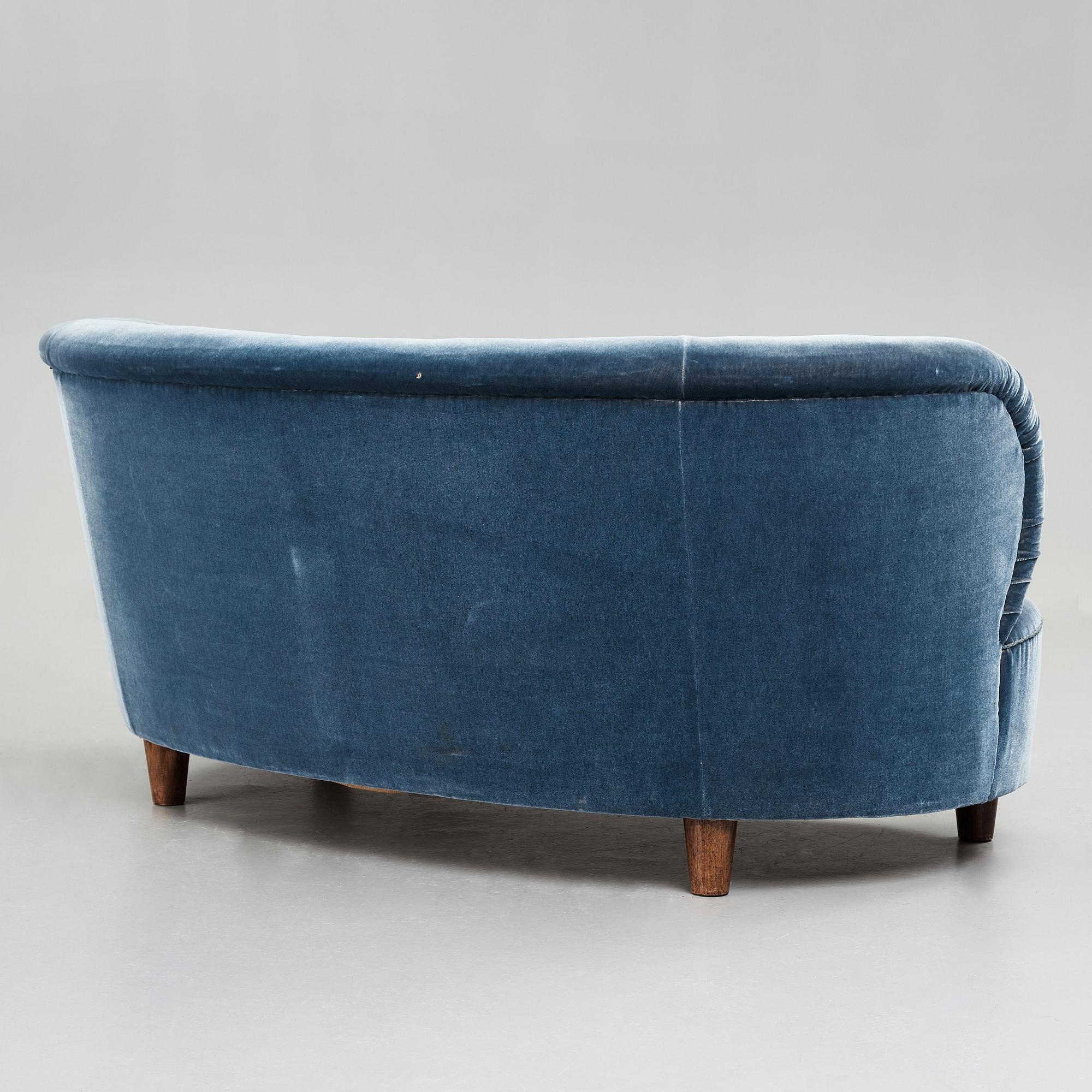 Otto Schulz, tillskriven, soffa, Swedish Modern, 1940-50-tal.