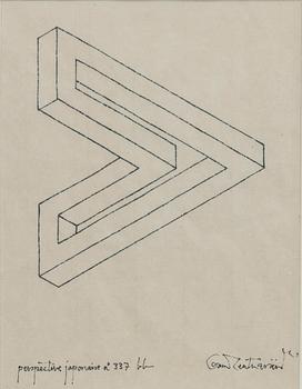 Oscar Reutersvärd, "Perspective japonaise no. 337".