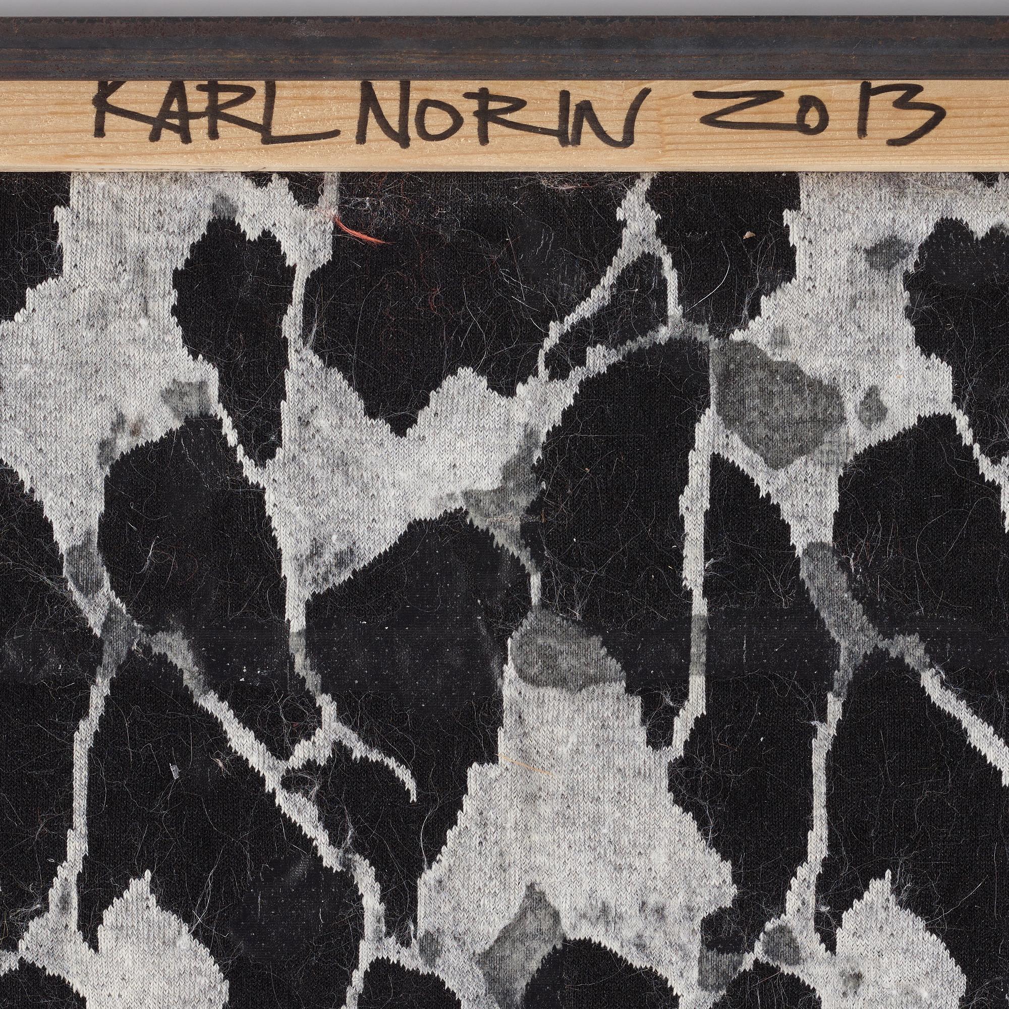 Karl Norin, syntetic fur, wax, epoxy and wood, signed and dated 2013 on verso.