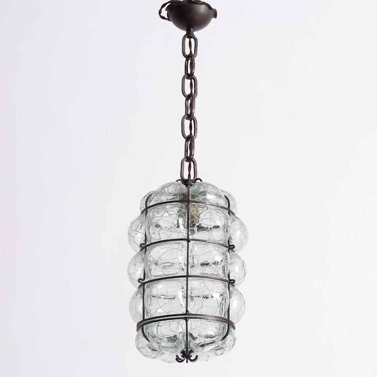 Harald Notini, a ceiling lamp model "10892", Arvid Böhlmarks Lampfabrik, Stockholm, 1930s.