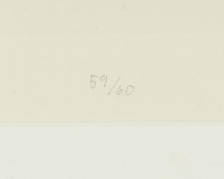 PG Thelander, "Tapir" (Zinc).