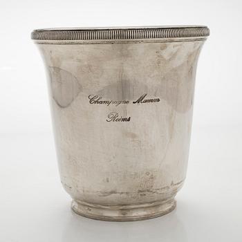 A Mumm champagne cooler, Reims, France.