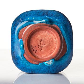 Wilhelm Kåge, a Farsta stoneware vase, Gustavsberg Studio 1950s.