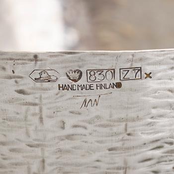 Tapio Wirkkala, A silver bowl, Kultakeskus Hämeenlinna 1977.