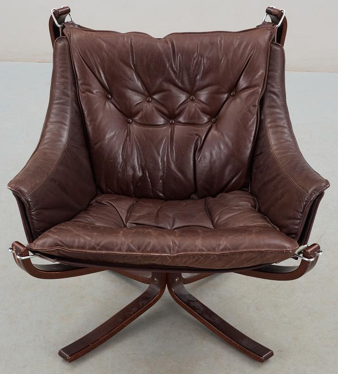 FÅTÖLJ, "The Falcon Chair", Sigurd Ressell, Vatne Möbler, Norge, 1960/70-tal.