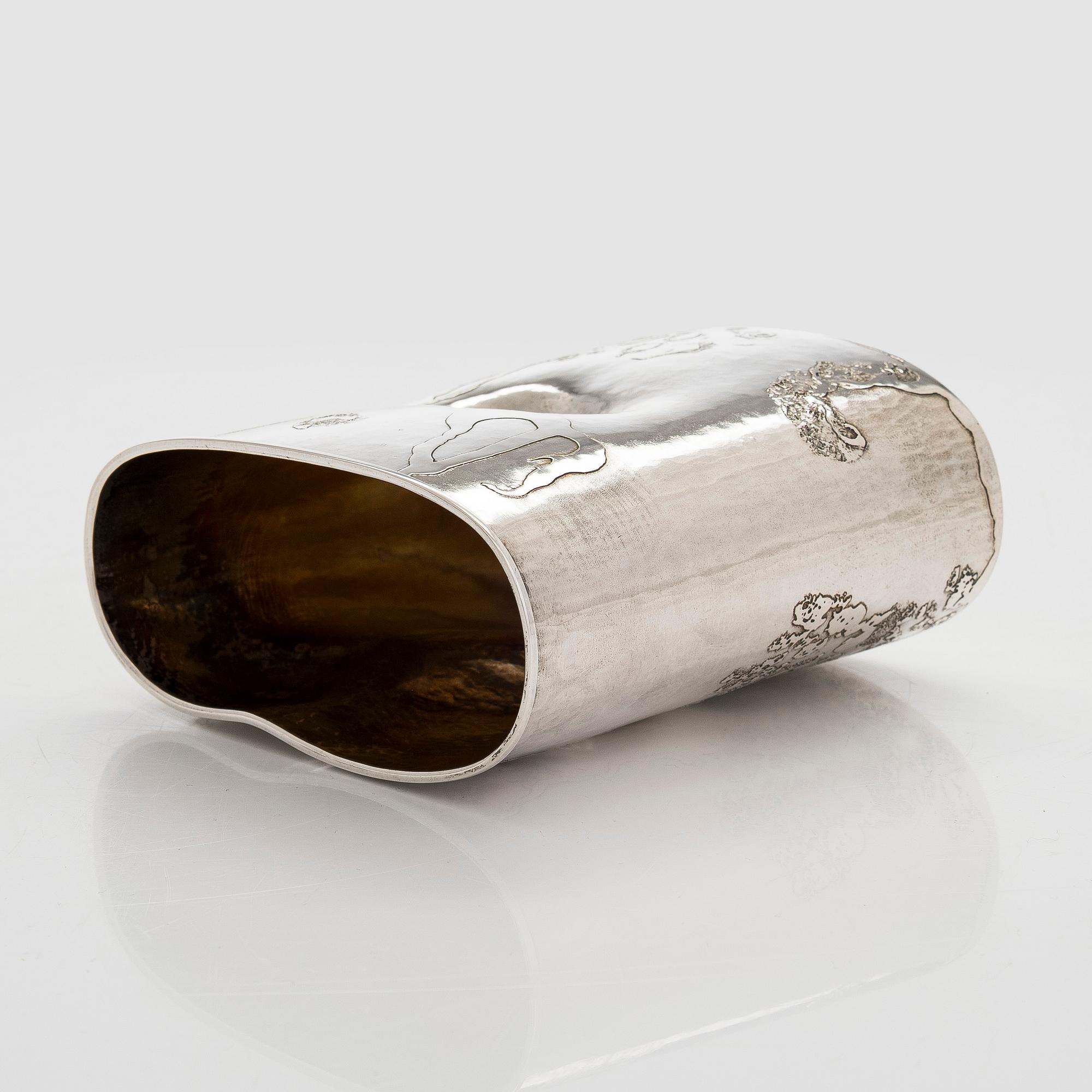 Olle Ohlsson, Vas, sterling silver, Stockholm 1978.