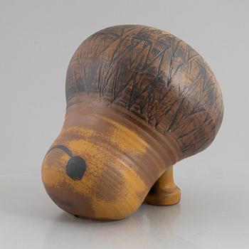 Lisa Larson, a stoneware "Lejon Maxi" sculpture, Gustavsberg, Sweden.