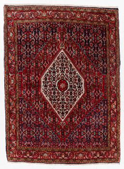 Rug, probably antique Bidjar, approx. 165 x 122 cm.