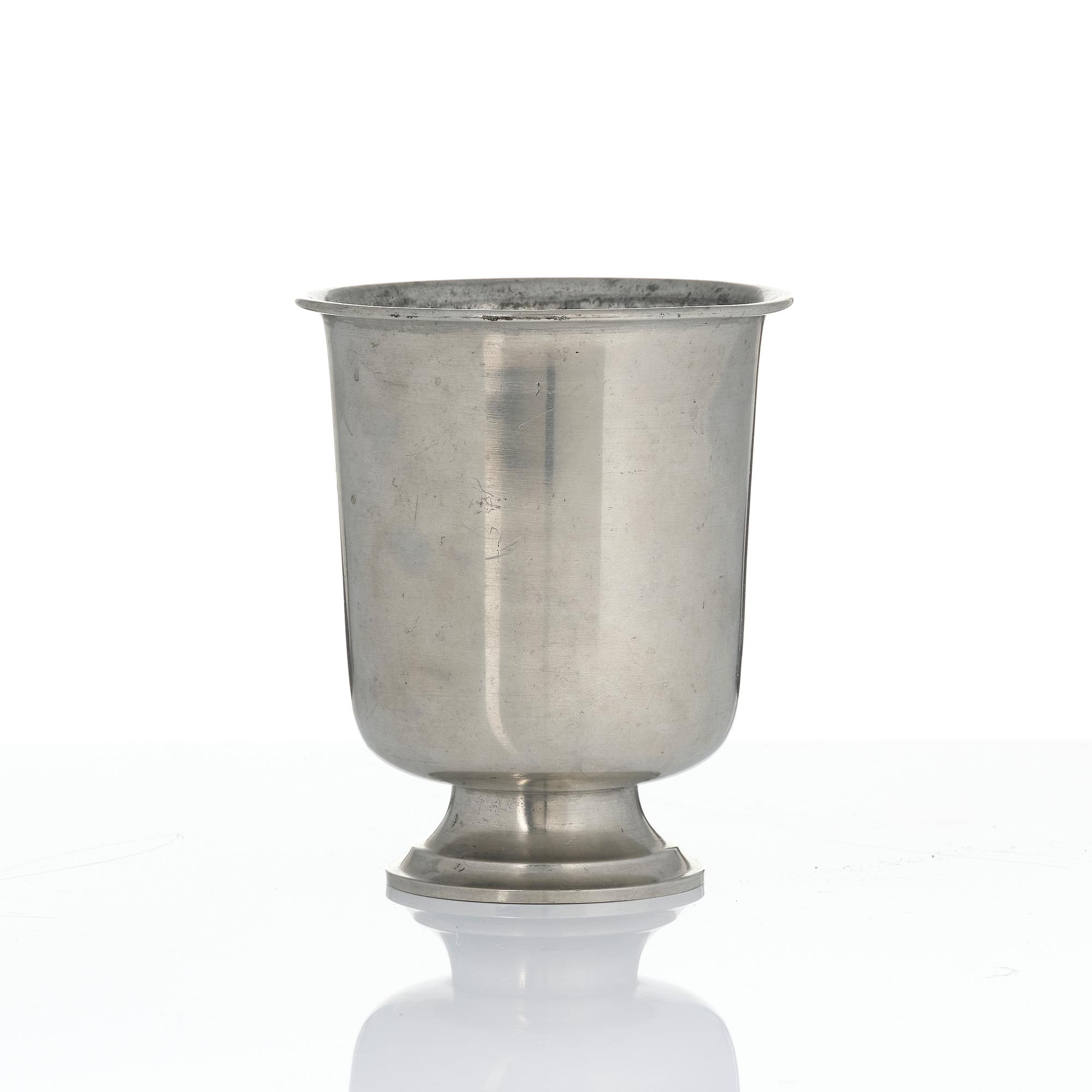 Nils Fougstedt, a set of two vases, Firma Svenskt Tenn, Stockholm, 1927-28.