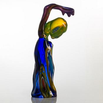 SOILE YLI-MÄYRY, a 'Burning Hand' 1/6 sculpture, signed Soile Yli-Mäyry 2009.