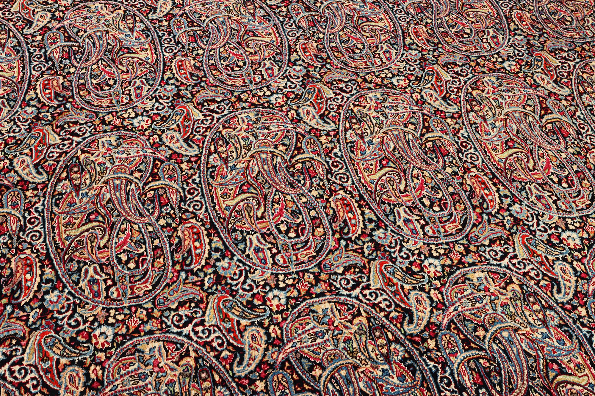 Carpet, Kirman Lavar, approx. 475 x 342 cm.
