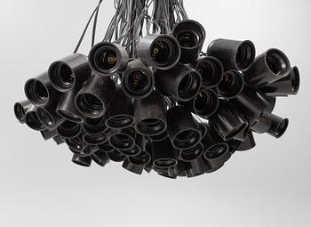 Rody Graumans, taklampa, "85 lamps", Droog Design, Holland, efter 1993, proveniens Lasse Åberg.