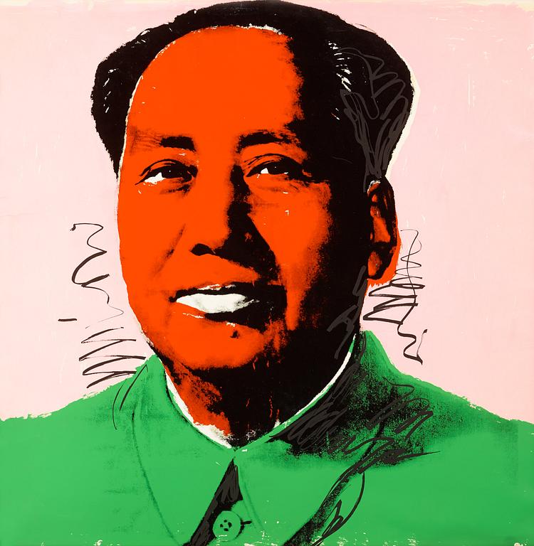 Andy Warhol, "Mao".