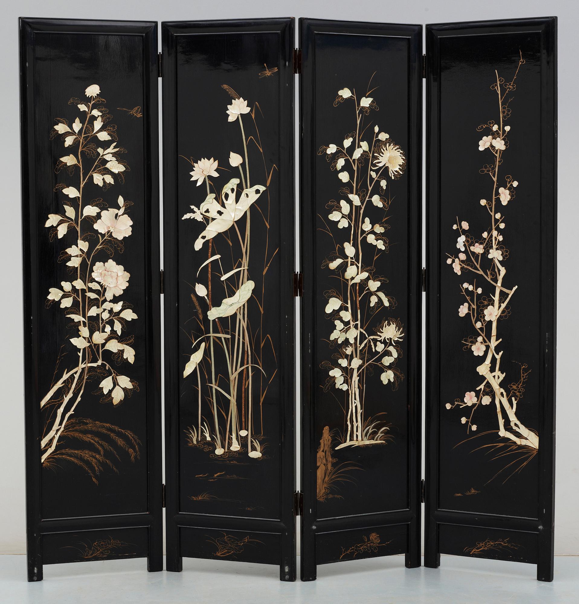 VIKSKÄRM, Kina, omkr 1800/1900.