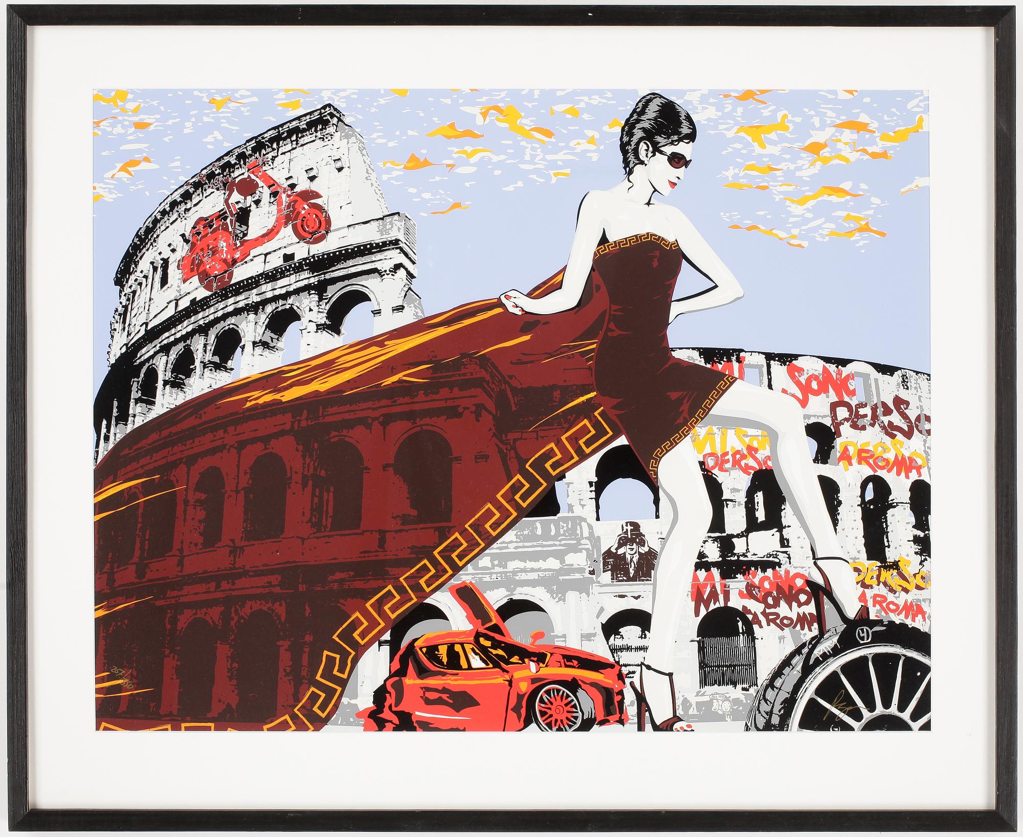 RICHARD RYAN, färgseriegrafi, signerad och numrerad 267/350.