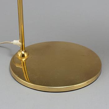 BORDSLAMPA, mässing, OMI, 1900-talets andra hälft.