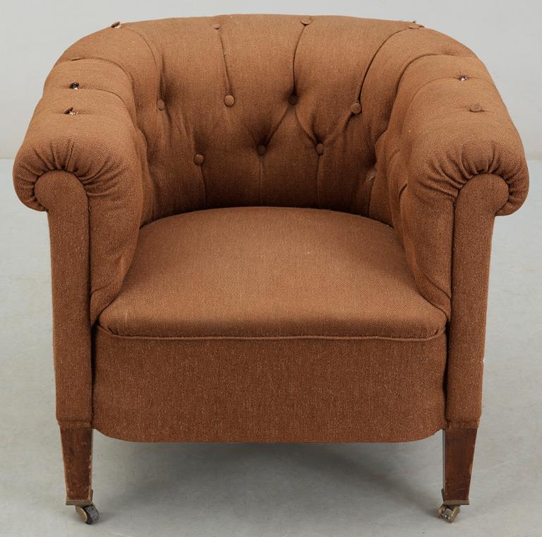 CLUBFÅTÖLJ, 1920/30-tal.