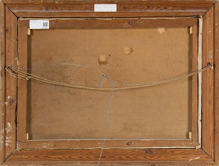 CARL BRANDT, oil on canvas, signed and dated -92.