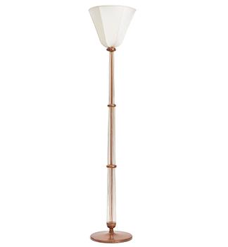 Tomaso Buzzi, a floor lamp, Murano, Italy 1930s.