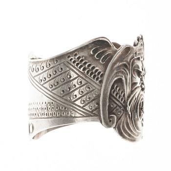 SERVIETTRING, silver, Ryssland ca 1900.