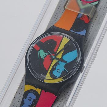 Swatch, Coloured Love, wristwatch, 34 mm.