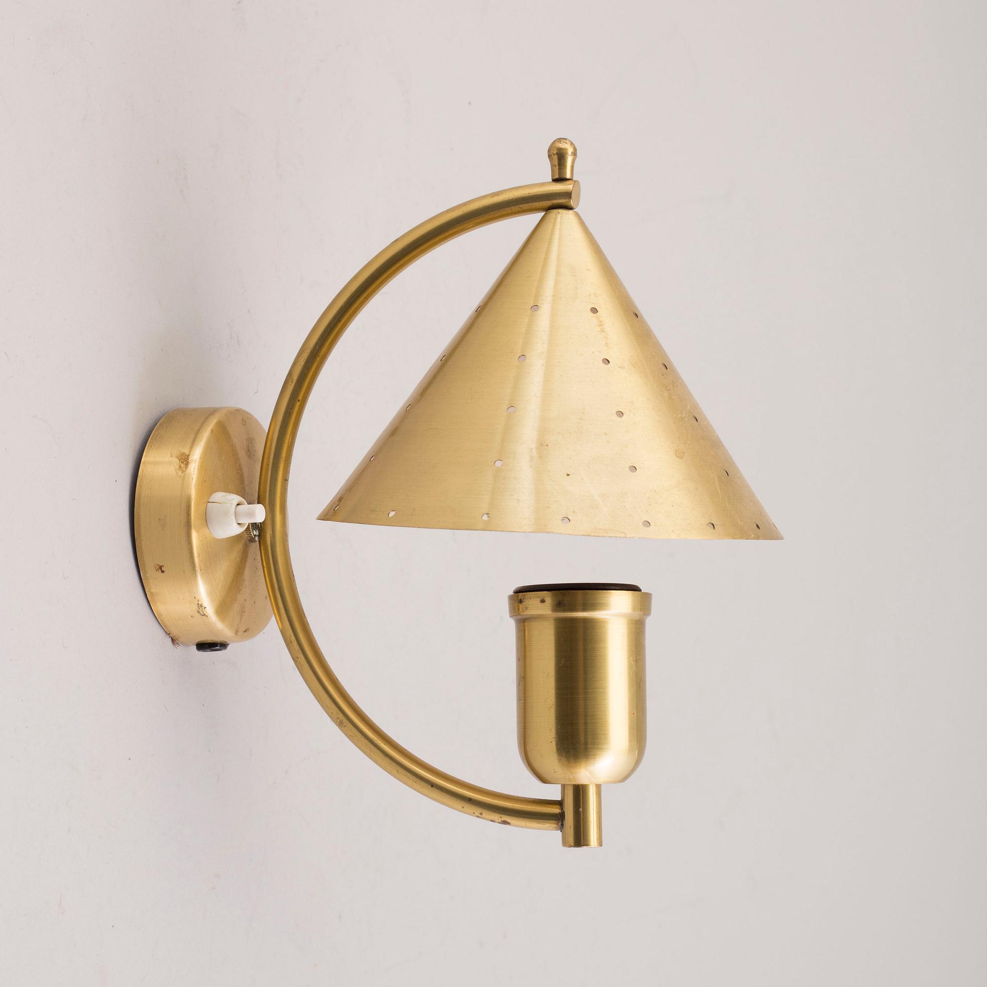 VÄGGLAMPA, 1960-tal.