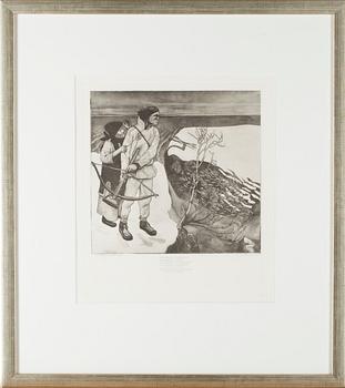 HELIOGRAVYR, efter Akseli Gallen-Kallela, Kemigrafinen O.Y., Helsingfors 1912.