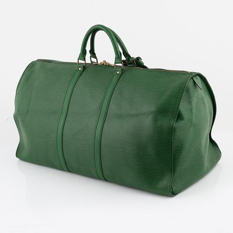 Louis Vuitton, weekendbag "Keepall 60 Epi", 1986.
