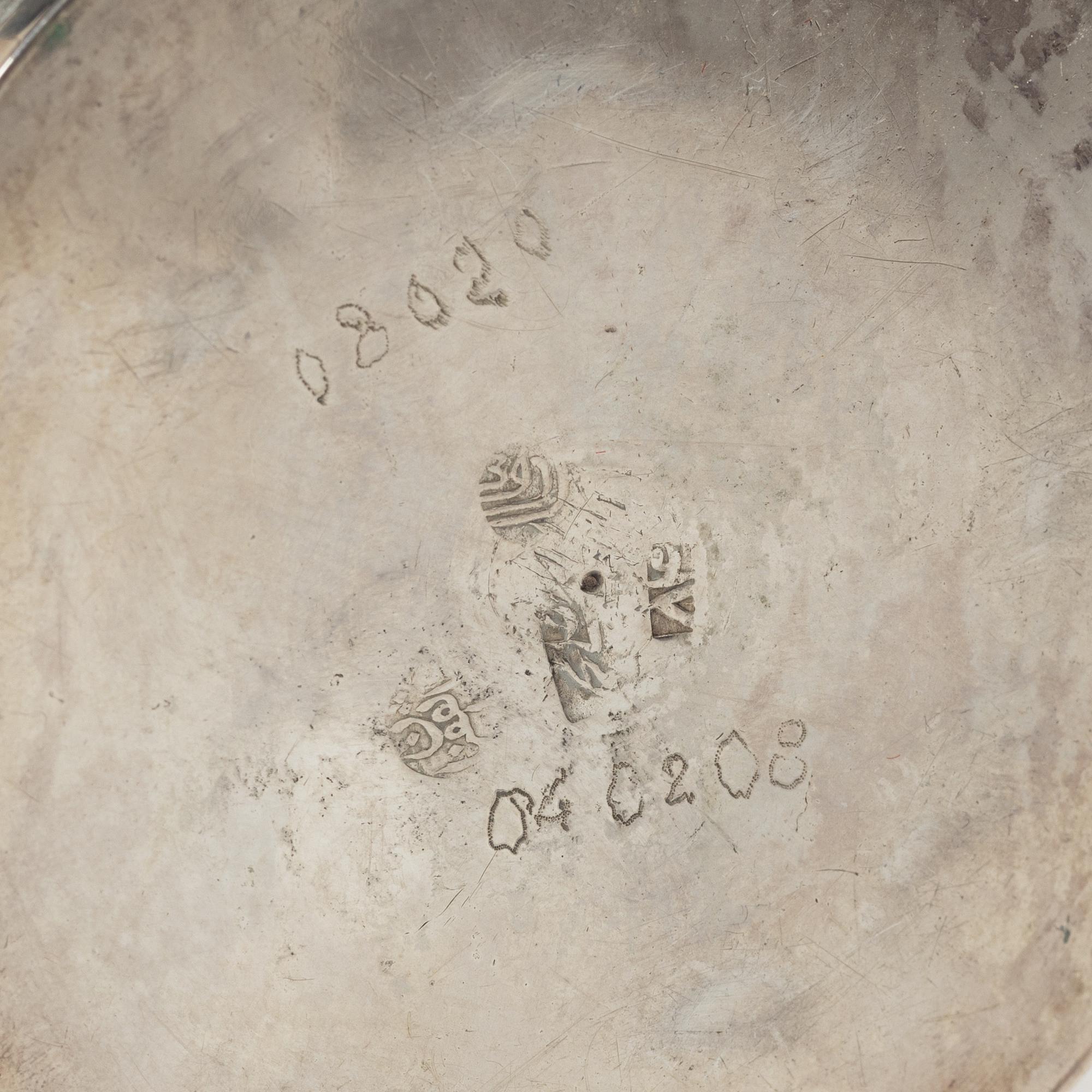 Cocktail shaker, silver, Persian, first half of the 20th century. Total weight 515 grams.