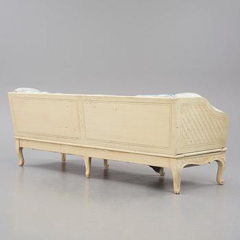 Soffa, Sverige, 1700-talets senare del, Rokoko.
