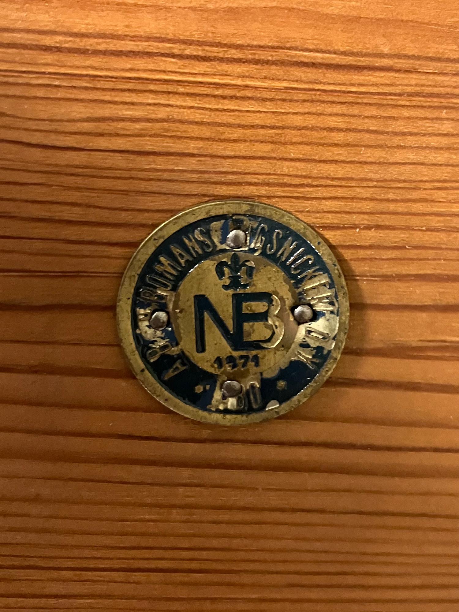 Blombord, rokokostil, AB Nikolai Bomans Ångsnickeri, Åbo, 1900-talets första hälft.