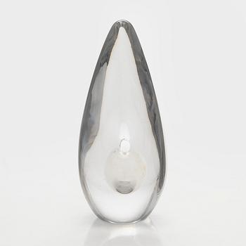 Timo Sarpaneva, a 'Bird's head' glass sculpture, signed Timo Sarpaneva Iittala -56.
