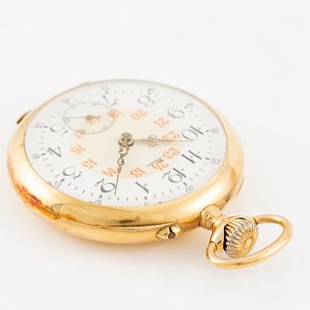 Halda, pocket watch, 49.5 mm.