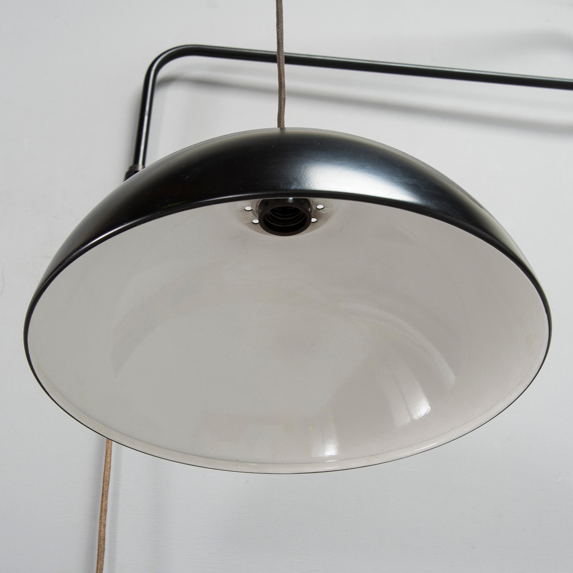 Elio Martinelli, vägglampa, för Martinelli Luce, Italien 1960-tal.