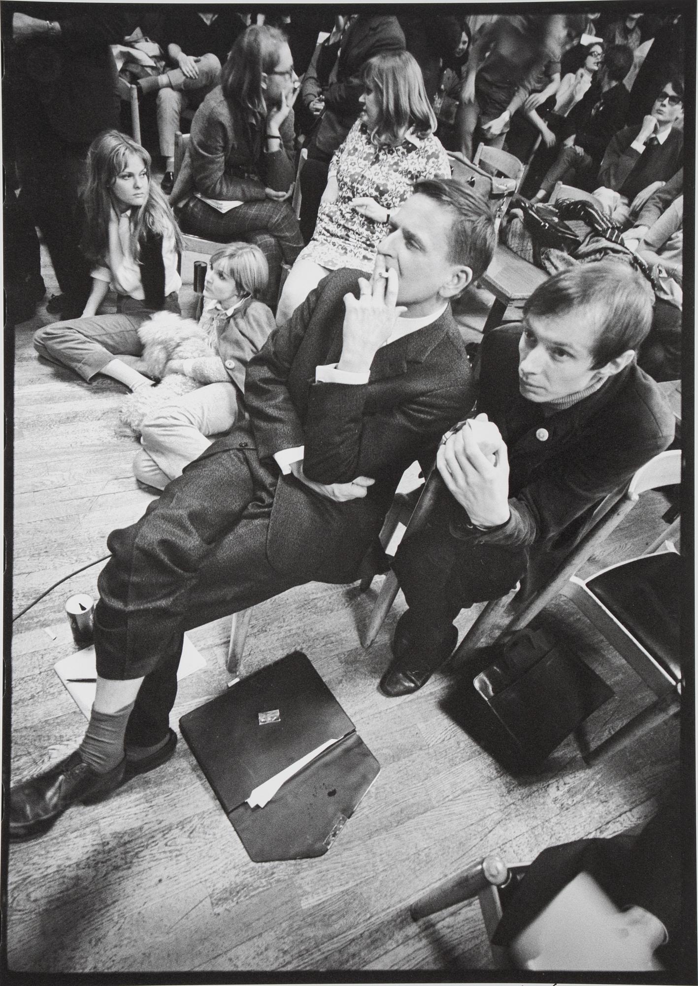 Carl Johan De Geer, "Palme på Kårhuset 1968".