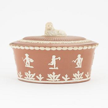 A creamware terrine, late Gustavian, Rörstrand, early 19th century.