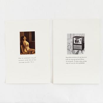 Jan Stenmark, portfolio including 16 prints signed edition 206/500.
