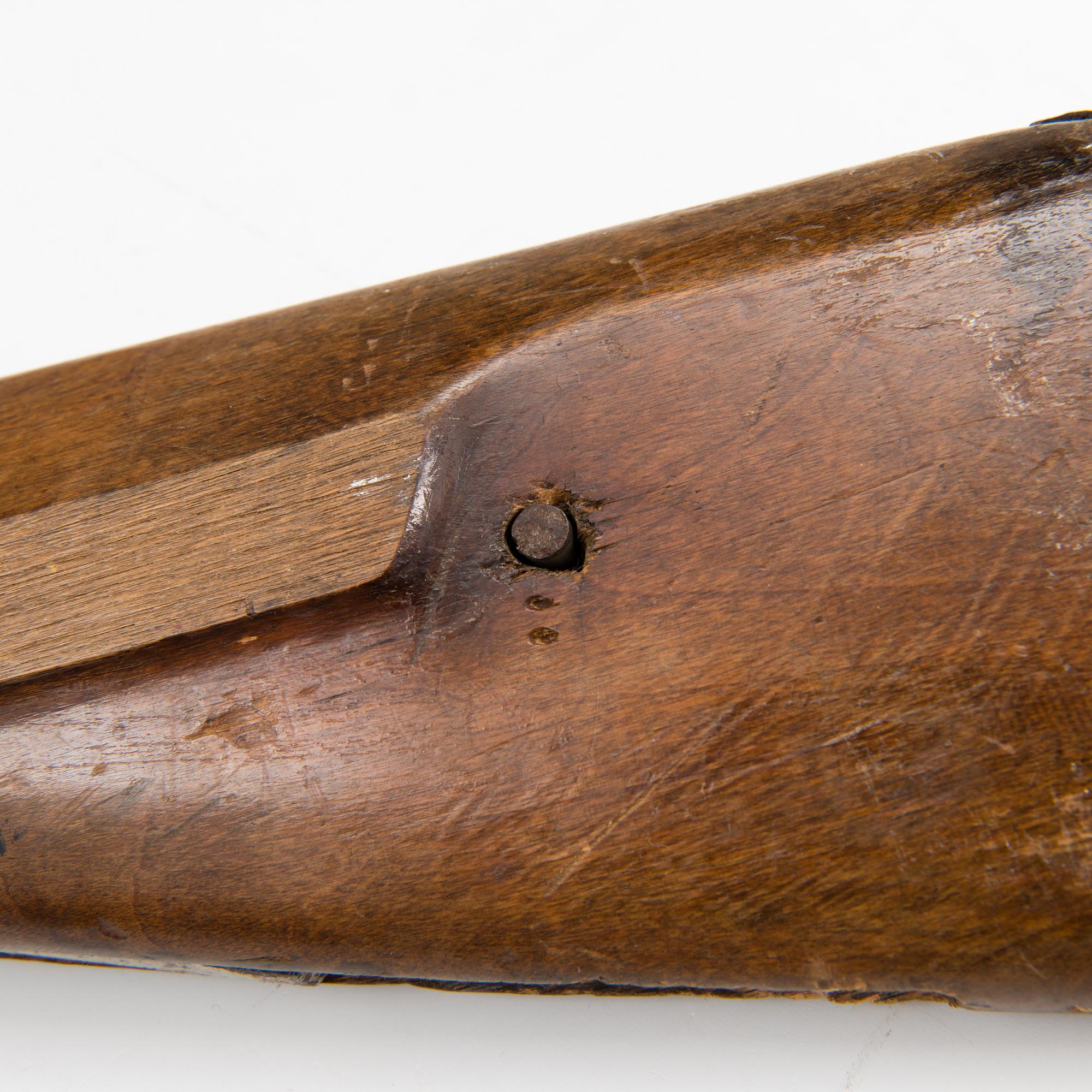 A German Oscar Will "Bugelspanner" air rifle, first half of 20th Century.