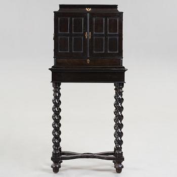 A Baroque second half 17th century with paintings in the manner of Frans Franken II.