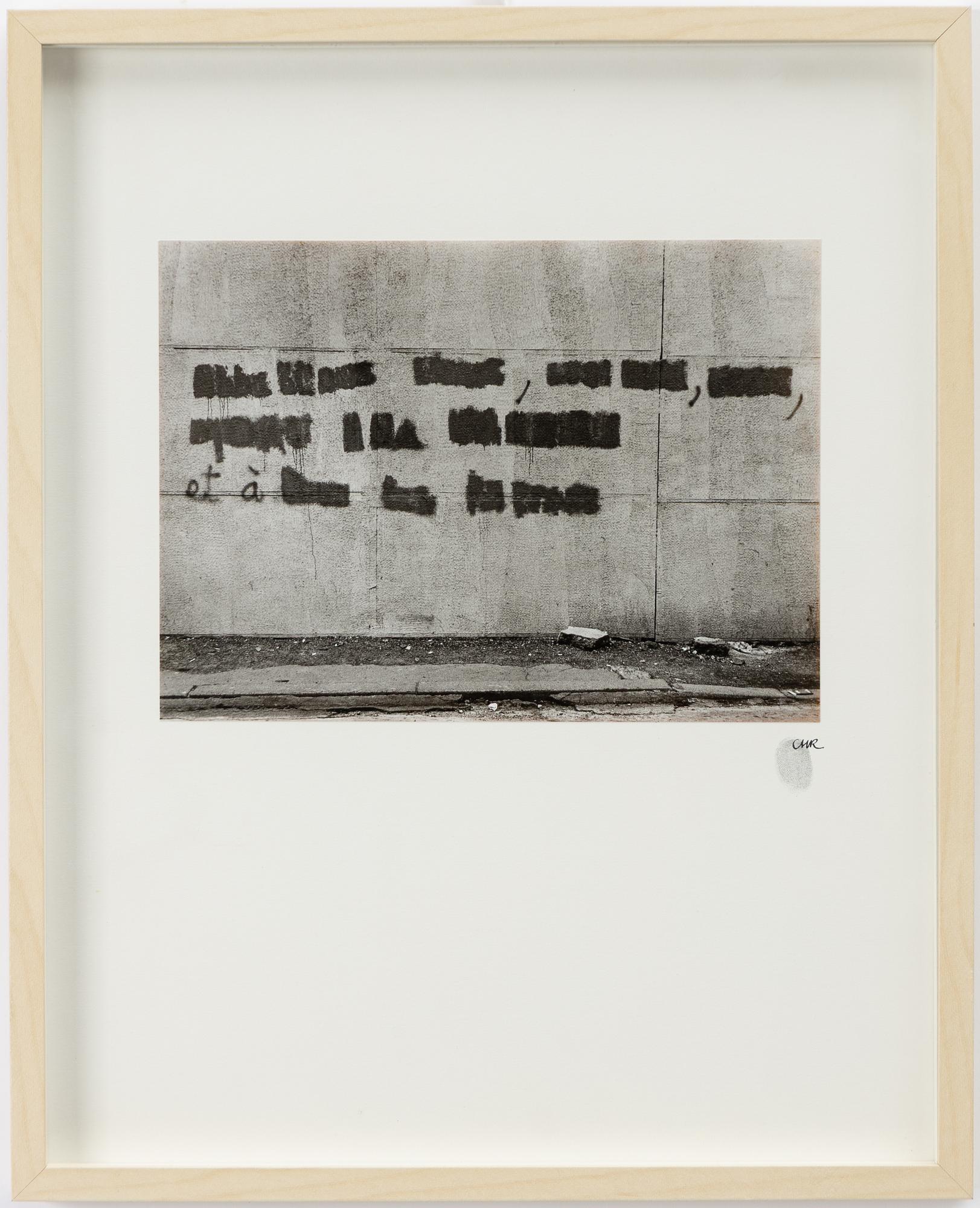 Christer Strömholm, "Palma/Paris".