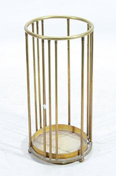PARAPLYSTÄLL, mässing. 1900-talets första hälft.