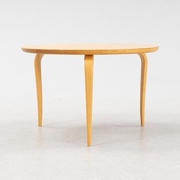 Bruno Mathsson, an 'Annika' birch veneered coffee table, Dux, Sweden.