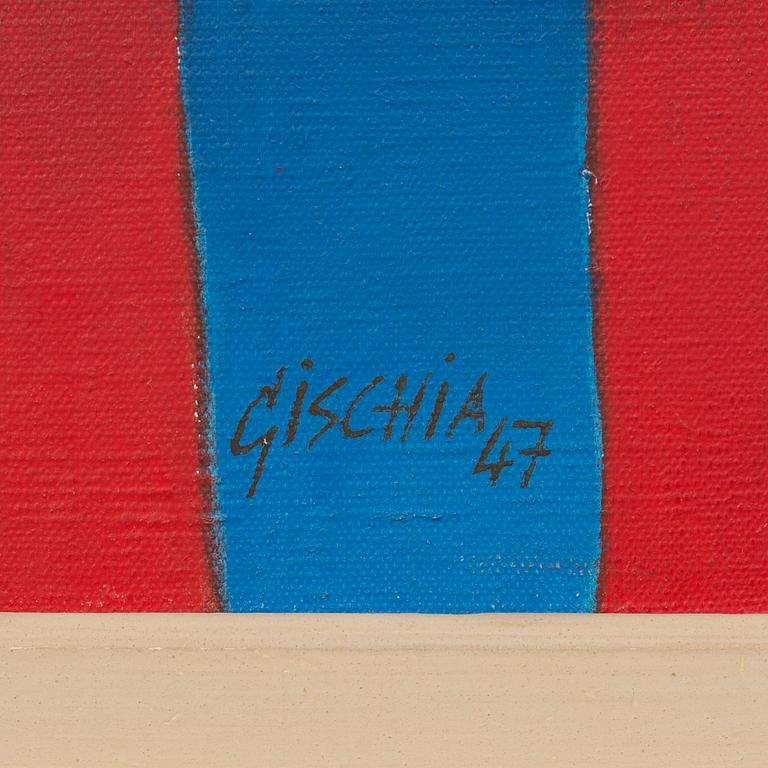 LÉON GISCHIA, olja på duk, signerad och daterad 47.