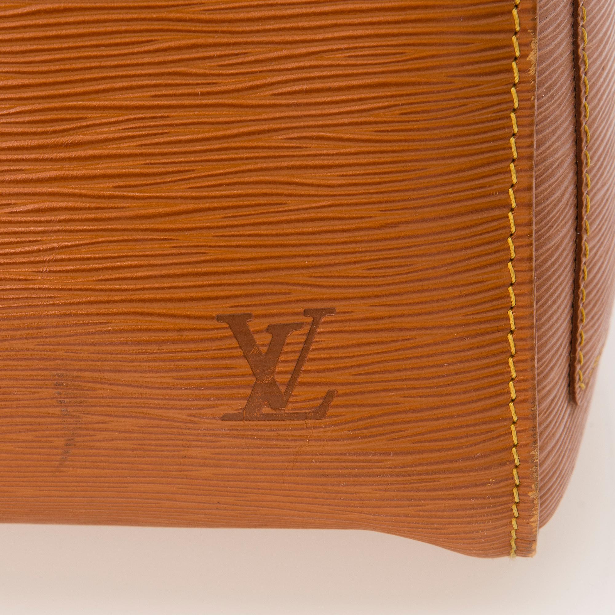 LOUIS VUITTON, Keepall 50 Epi, Weekendbag.