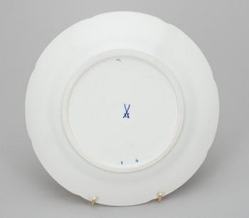 KAFFESERVIS, 15 delar, porslin Meissen 1900-tal.