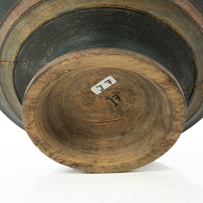 Folk art, 5 pieces, 17th-/18th century.