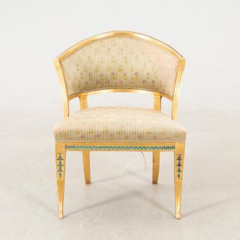 Armchair, Gustavian, Stockholm, circa 1800.