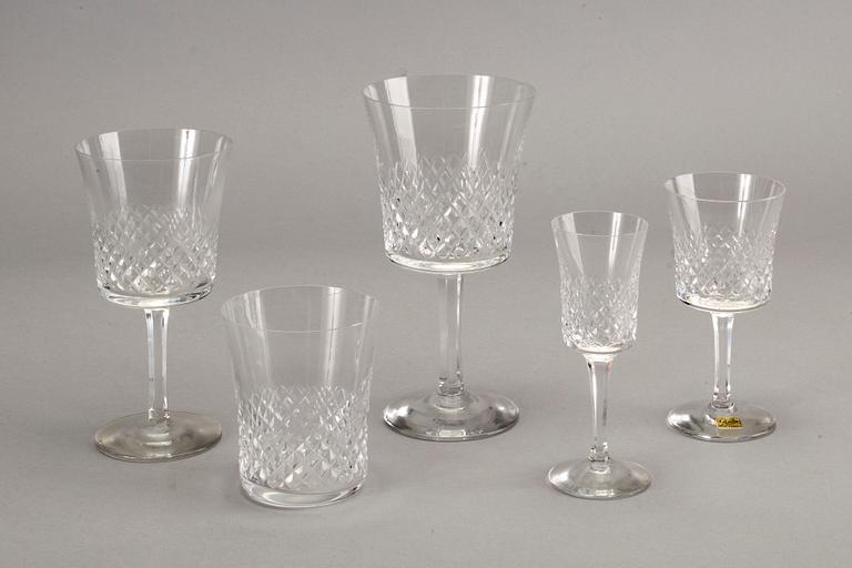 GLASSERVIS, 54 delar, BODA, 1900-takets andra hälft.